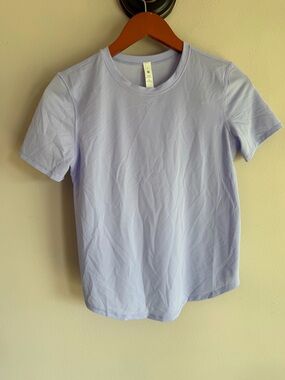 Lululemon Swiftly Tech Short Sleeve 2.0 Shirt Purple Lavender LW3GQOS Size 2